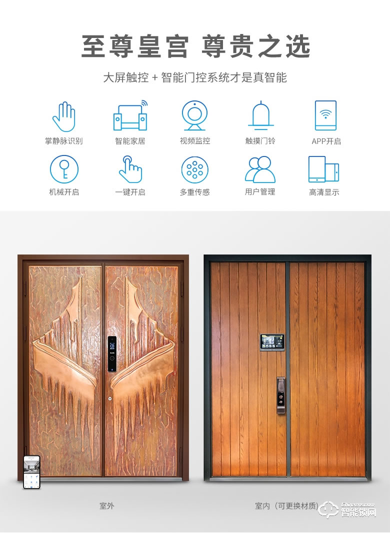 菲马仕智能门 S900智能防盗门家用入户门