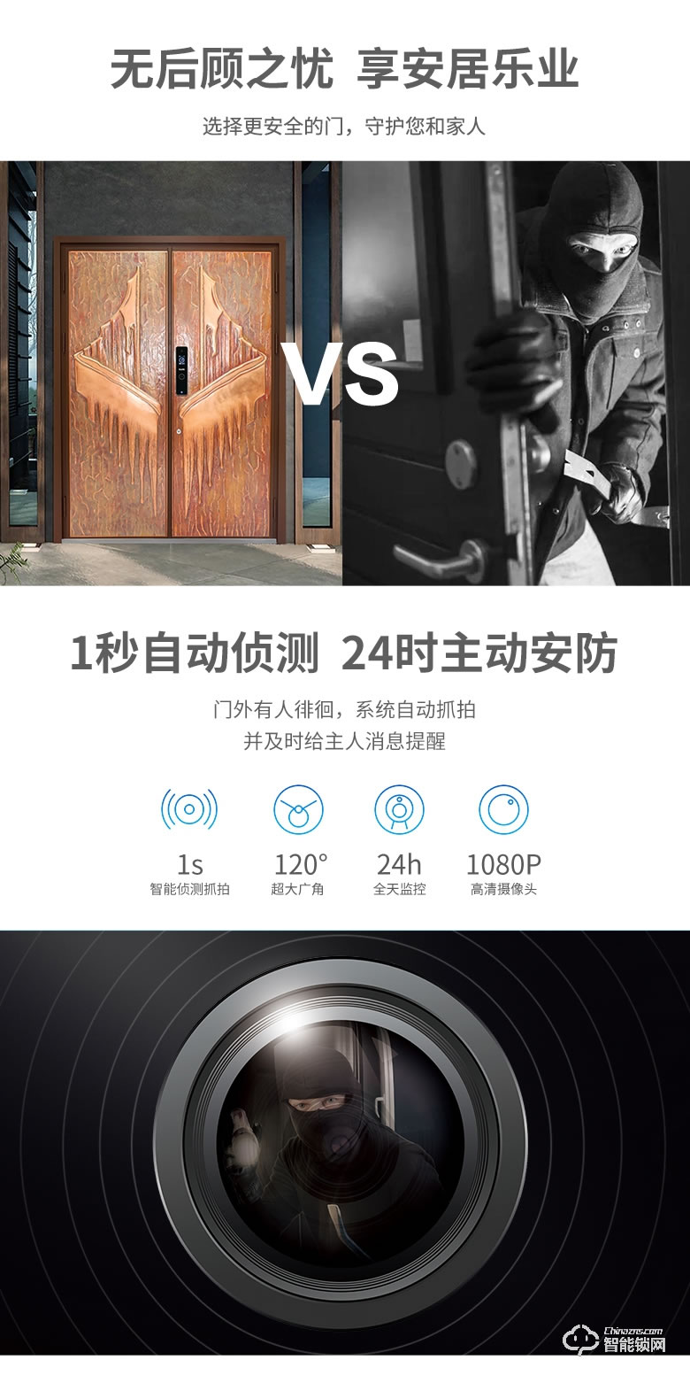 菲马仕智能门 S900智能防盗门家用入户门
