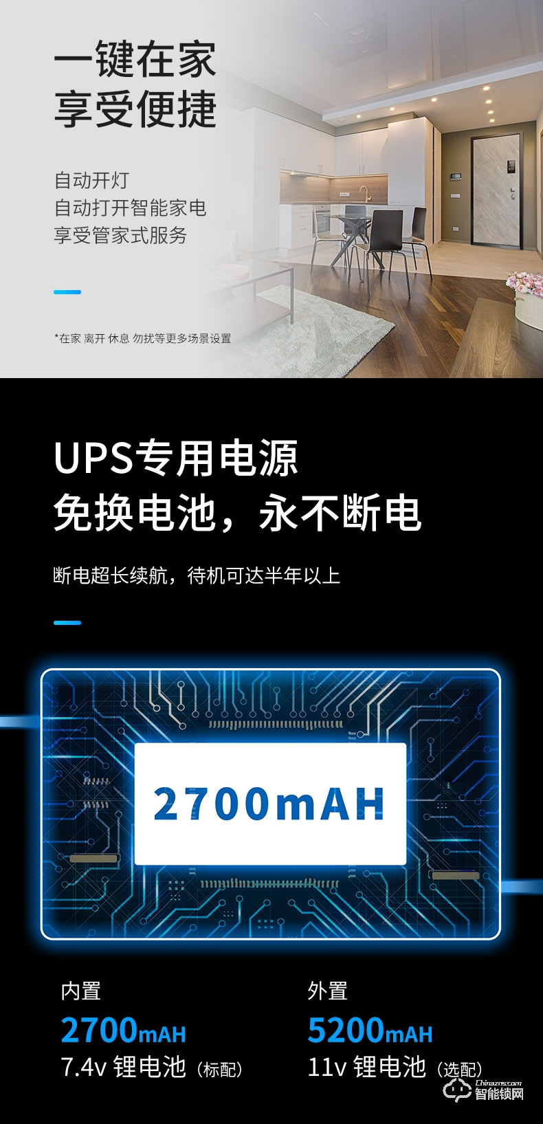 菲马仕智能门 A100P1智能防盗门家用入户门