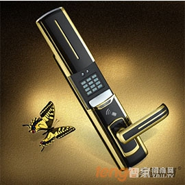 天固语音提示智能锁 防撬报警