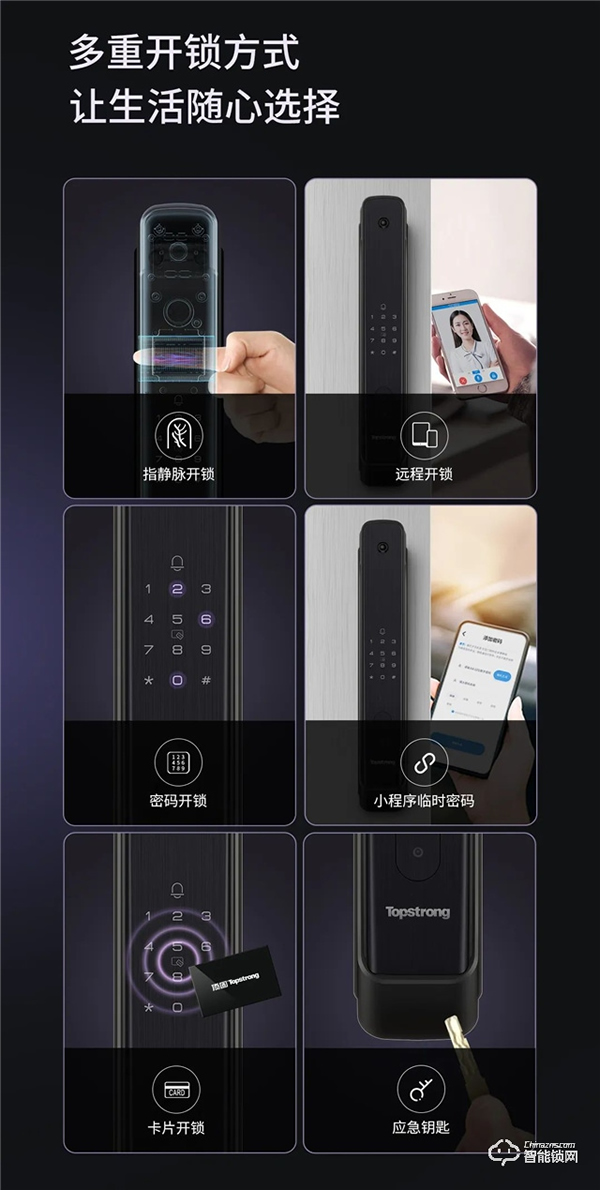 国庆出游，担心家门安全？顶固TZ10指静脉智能锁为你看家护院